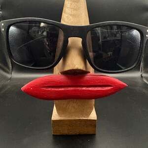 Panama Jack Black Wayfarer Sunglasses, Matte Textured Frames, Dark Lens